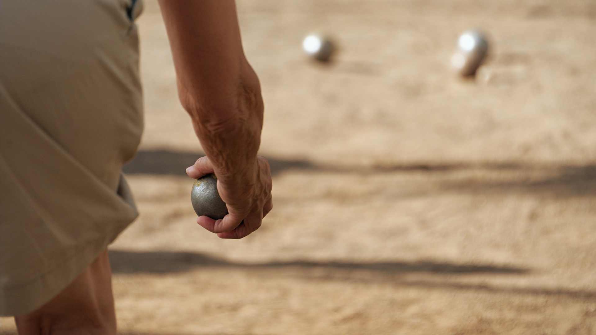 partie de pétanque