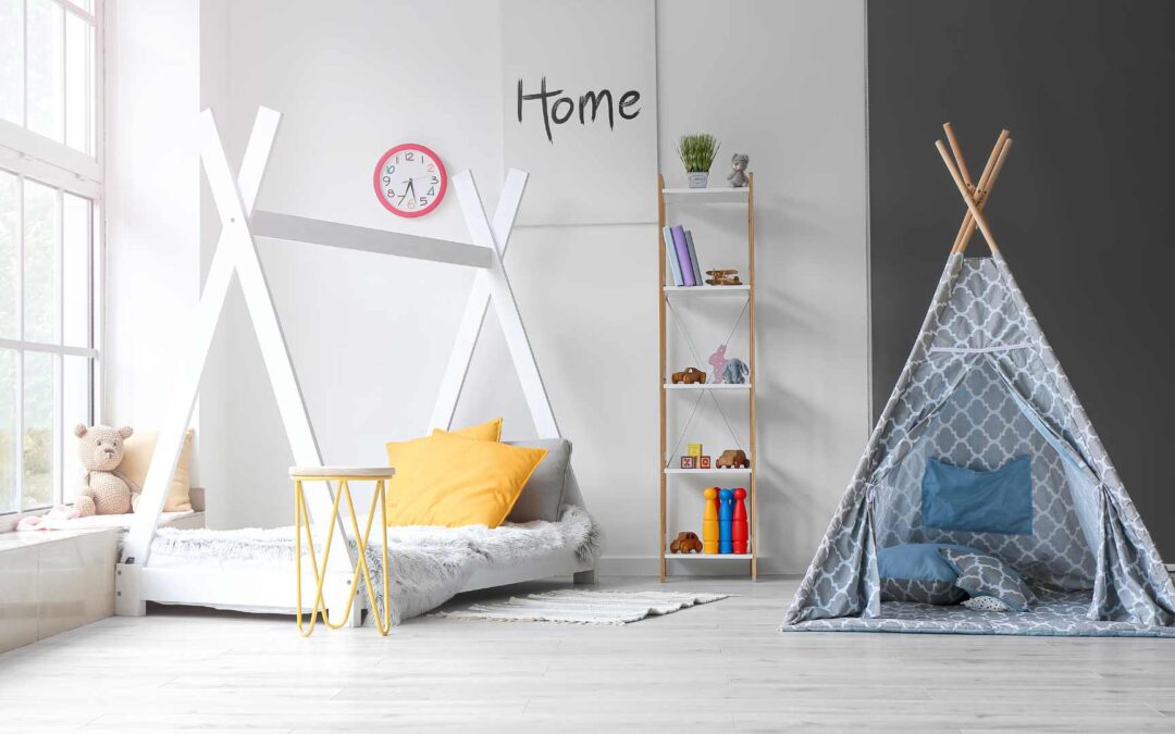 Fabriquer un lit cabane pour enfants.